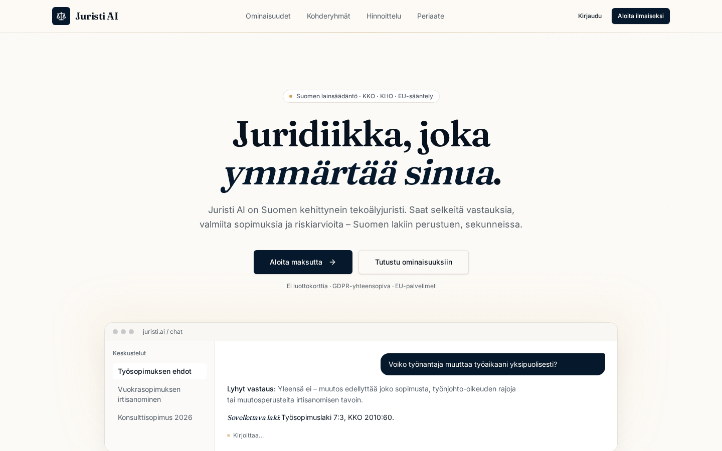 Juristi AI